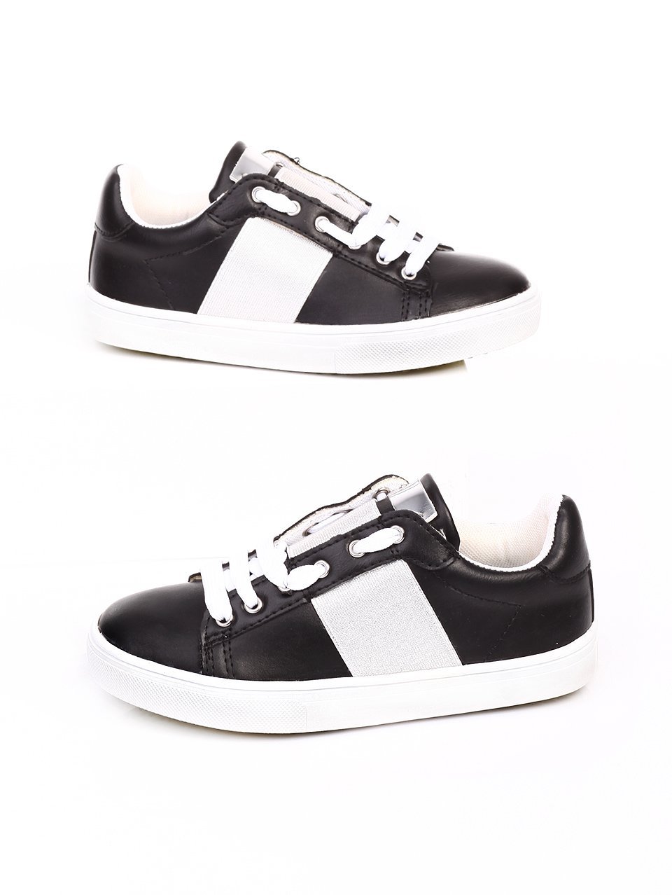 Ежедневни детски обувки в черно 18P-17017 black