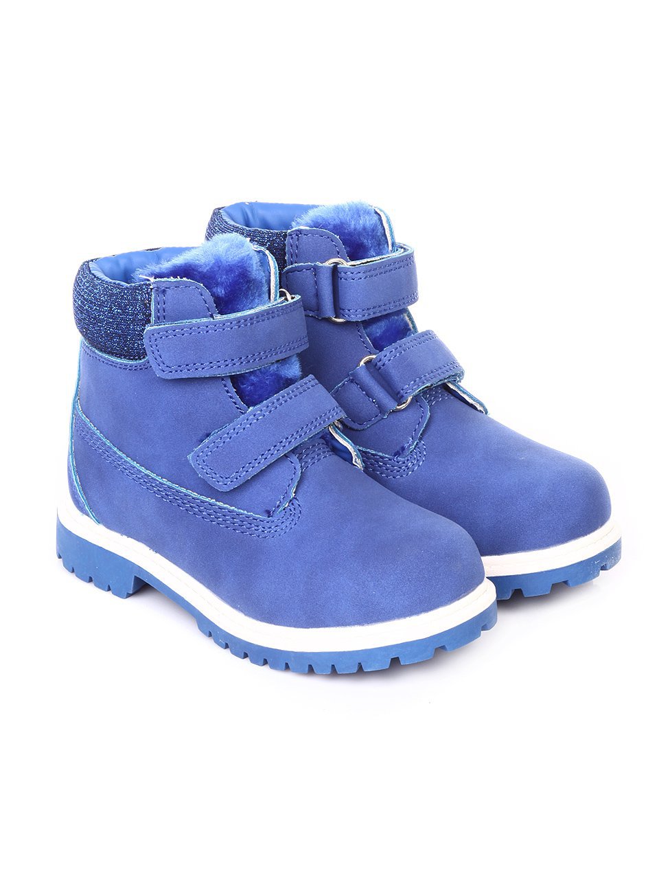 Ежедневни детски боти в синьо 19K-17730 blue