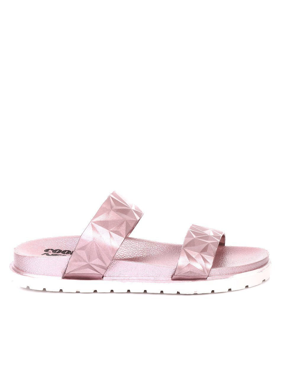 Ежедневни дамски чехли в розово 5Z-18462 pink