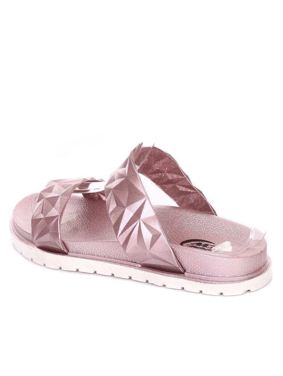 Ежедневни дамски чехли в розово 5Z-18462 pink