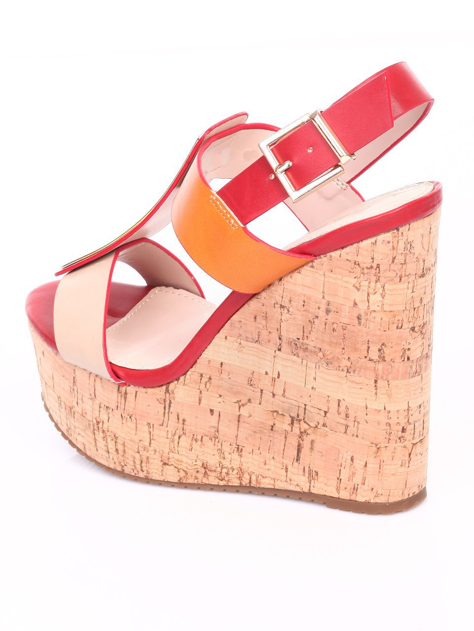  4L-16274 red/beige/orange